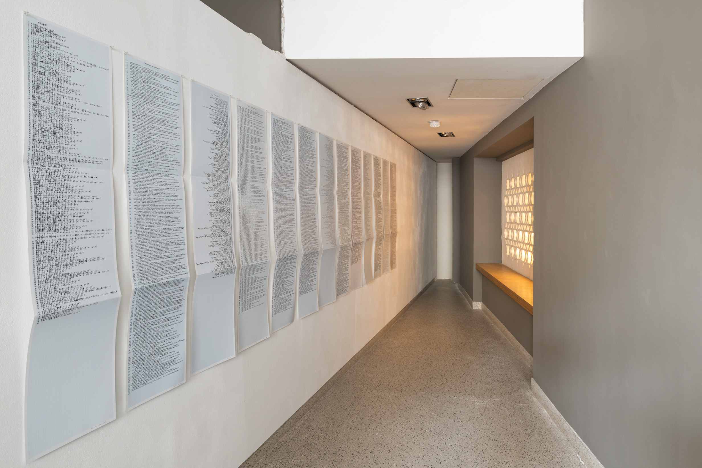 22 Chalet, an exhibition by Jef Geys, Courtesy of the artist and La Loge