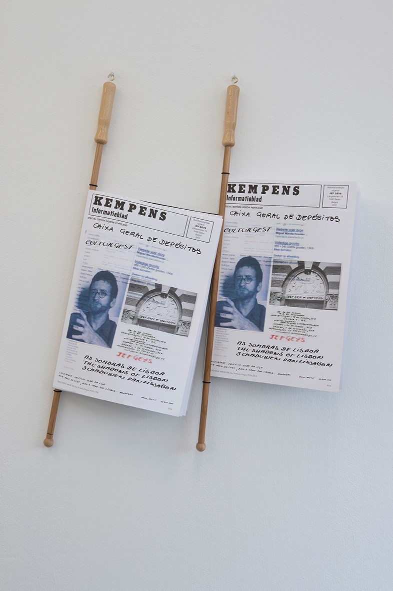 jef geys Exhibition views « Paravents (As Sombras de Lisboa) » (4)