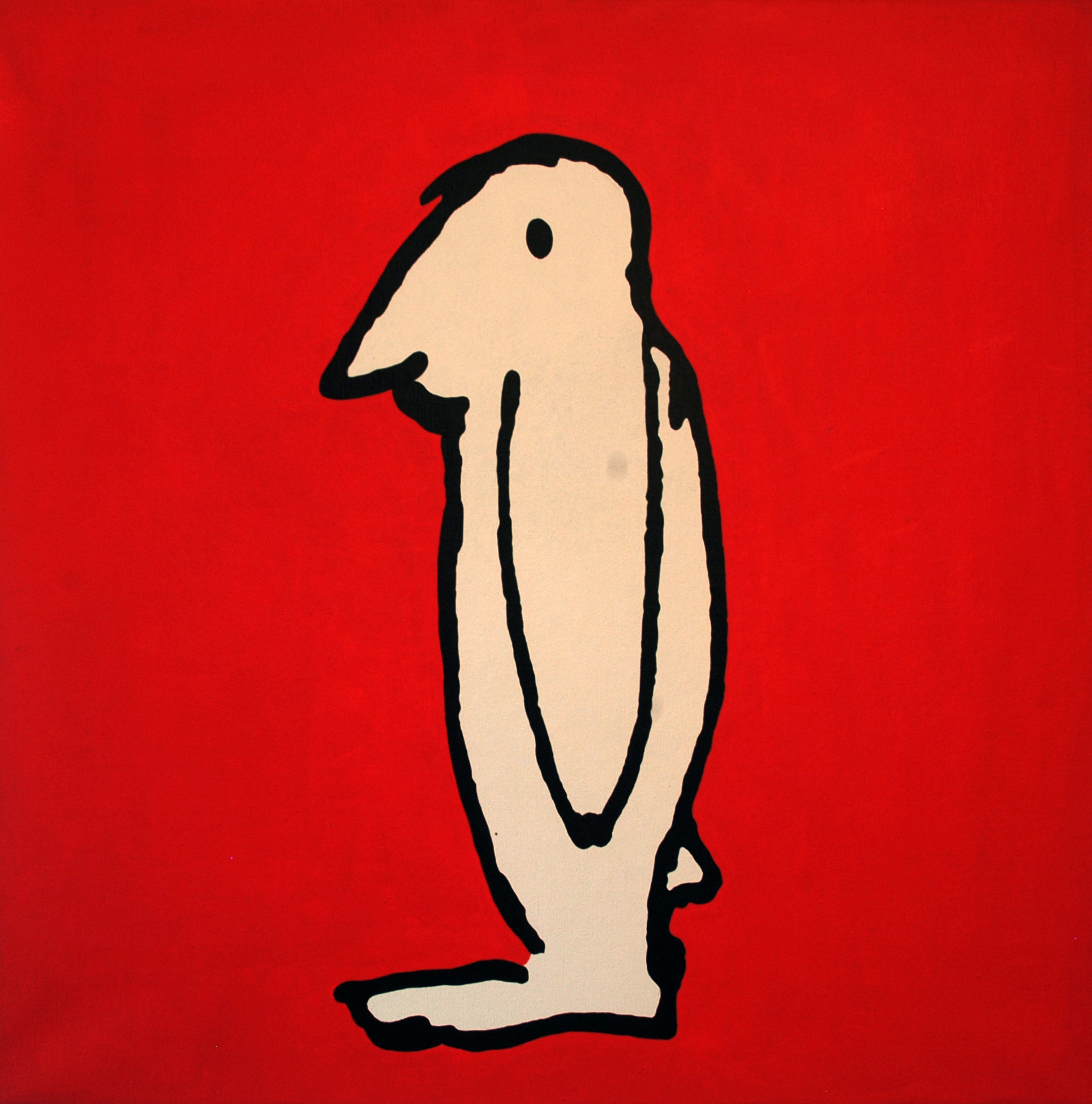 Pinguin rood